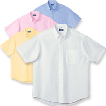 GU2100スーパーノーアイロンオックスシャツ(半袖)